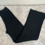 Nasty Gal  Sweater Pants Loungewear Holiday Ribbed Sz Small Black Photo 0