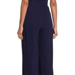 Betsey Johnson Navy Seals Tie Shoulder Wide Leg Jumpsuit Size 8 New w/Tag $128 Photo 1