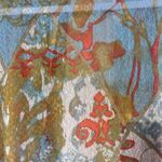 Multiples  Kimono Top Open Mesh Embroidery SZ LG  Sheer Patchwork Boho Fairy Chic Photo 9