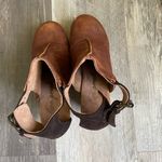 FP Movement by Free People Brown Leather Mules Size 7 Photo 6