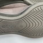 Ecco Shoes Size 41 / 10-10.5 Penny Loafer Snakeskin Taupe Heeled Wedge Comfort Photo 9
