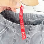 Spanx  Womens Gorpcore Ankle Zip Stretch Twill Cargo Jogger Pants Size M Gray‎ Photo 8