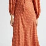 NWT Mille Suki Polka Dot Dress Orange Size XXS Photo 0