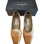 Y2K Rangoni Firenze Tan Leather Cap Photo 0