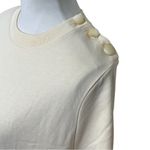 Sézane SEZANE New Robe Selena T-Shirt Dress Women’s Small Cream Organic Cotton Minimal Photo 5