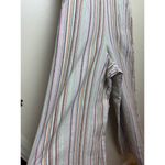 6 Shore Road Linen Striped Jumpsuit Sz. M Photo 5