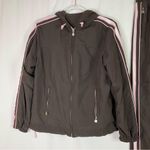 Everlast | Y2K Brown Pink Poly-Cotton Tracksuit Jacket & Pants M/L Photo 1