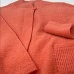 Kate Hill  Vibrant Orange Cardigan Sweater Photo 10