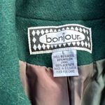 Bonjour Vintage  Wool Peacoat Green Large Photo 2