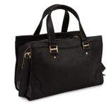 Marc Jacobs  Cruiser Leather Convertible Satchel Bag Black Crossbody Classic Chic Photo 2