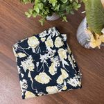 7 For All Mankind Black Floral The Cropped Skinny Pants 26 Casual Vacation Photo 9