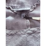 OH MY GAUZE Shirt Sz 1 S/M Gray Tie Dye Asymmetric Hem Artsy Lagenlook Beach White Photo 5