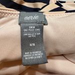 Aerie striped one piece long swimsuit sz M Photo 4