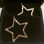Big Holiday Star Earring, Statement Earring Photo 4