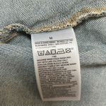 Gap ‎ Women’s Denim Medium Wash Button Front Jumper Mini Dress Size Medium Photo 4