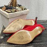 Charles David  Red Suede Pump Shoes 6.5 Photo 3