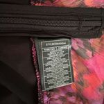 Steve Madden Azura Top Long Sleeve Floral Metallic Crepe Blouse Pink NWT Medium Photo 10