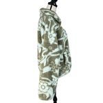American Eagle  X-Small/Small Huggable Fleece Sherpa Jacket Full-Zip Floral Green Photo 3