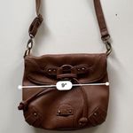 Kimchi Blue Faux Leather Satchel Brown Photo 11