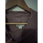 Ava & Viv  Mock Neck Long Sleeve Sweater Plus Size 4X Mauve Heathered Knit Top Photo 4