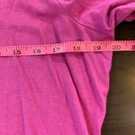 Garnet Hill Peplum Tunic Top Womens XL Drop Waist Casual Raspberry Soft Boho Photo 6