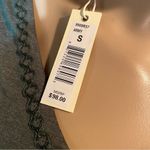 Max Studio Topstitched Long Sleeve Sweater Dress in Army Small Photo 3