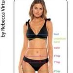 BECCA by Rebecca virtue , Fun stylish hot pink one piece swimsuit, A29 Photo 7