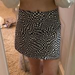 Motel Rocks Black & White Skater Skirt Photo 4