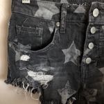 Mossimo High Rise Button Fly Stars Bootie shorts Size 25 Photo 2