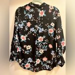 Candie's Candie’s Floral Chiffon Work Blouse (EUC) Medium Photo 1