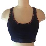Joe Boxer  purple floral‎ racerback sports bra size m medium Photo 0