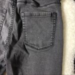 Brandy Melville  Moto Zip Faded Black Skinny Jeans Photo 11