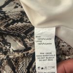 DO+BE  Animal Print Long Sleeve Dress - Brown and Cream Photo 2