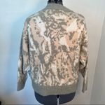 FRNCH Paris Abstract Sweater Crewneck Gray Pink Photo 5