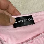 White Fox Boutique  Bolero top set in baby pink SZ:S Photo 7