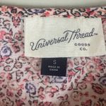 Universal Threads Universal Thread Peasant Top Womens S Pink Floral 100% Cotton Boho Cottagecore Photo 4