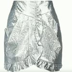 Isabel Marant Mucius Striped Metallic Miniskirt size 8 Photo 2