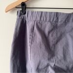 Everlane The Side-Zip Stretch Cotton Pant Gray Business Casual Classic solid 6 Photo 2