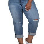 Poetic Justice Verla True Ripped Boyfriend Jeans‎ 27R Blue Size 27 Photo 0