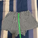 Breeze ever  Stylish High Waist Checkered Women's Shorts.Size:6P Photo 9