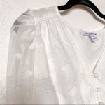 Elizabeth and James  Peplum Top Marshmallow Size XS Photo 4