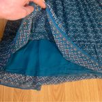 Max Studio Women Size S Boho V-Neck Fit & Flare Tiered Short Dress Long Sleeve Photo 6