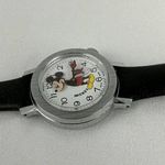 Vintage Bradley Swiss Made Mickey Mouse Wind Up Watch Animated Nodding Pointing Photo 4