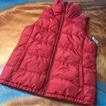 Old Navy NWT  Red Puffer Vest Large Photo 0