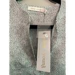 Bishop and Young  Anthropologie Womens Tunic Top Size XS Printed White Micro Dot Photo 1