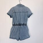 Forever 21 Denim Short Sleeve Romper M Photo 1