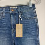 Madewell NWT Curvy High Rise Skinny Jeans Sz 28 Drop Step Hem Photo 8