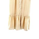 Greylin  Womens Long Sleeve Oversize Shirt Dress‎ Size Medium Tiered Striped Photo 2