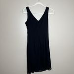 Black Y2K Dress Beaded Short 90s Friends Holiday Event Whimsigoth Goth Vampy 6p Photo 6