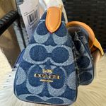 Coach New Ashton Bag In Signature Denim cy700 with cherry charm Photo 2